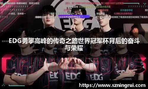 EDG勇攀高峰的传奇之路世界冠军杯背后的奋斗与荣耀